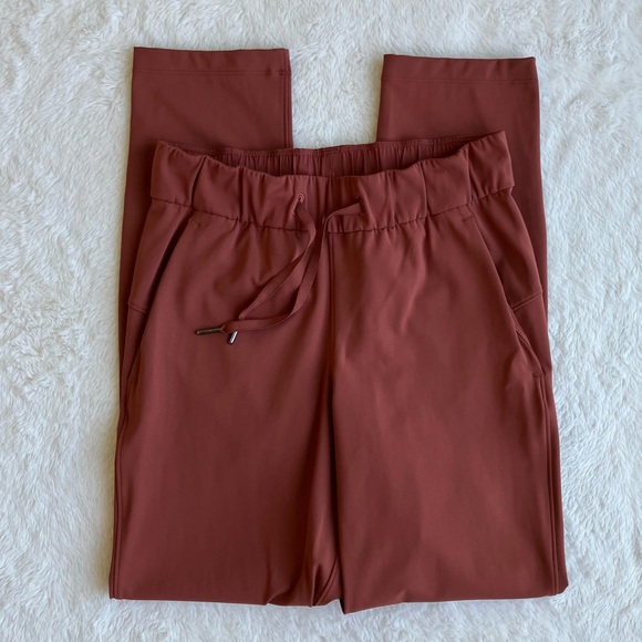 Lululemon On the Fly 7/8 Pant Luxtreme Rustic Clay Pants 2 - Picture 2 of 11